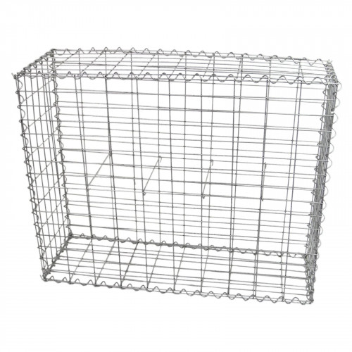 2 Cestas de Acero Galvanizado de Exterior Jaulas para Decoración 100 x 80 x 30cm