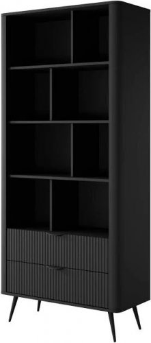 3XE LIVING Librería: blanco, 88,2 x 38 x 193,8 cm