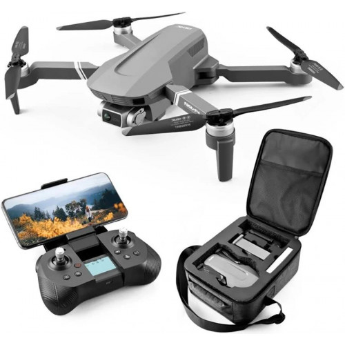 4DRC F4 GPS 5G WIFI 2KM FPV con cámara HD 4K, estabilizador de 2 ejes, posicionamiento de flujo óptico sin escobillas, dron plegable RC Quadcopter RTF