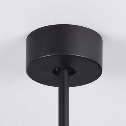 52-Inch Modern Ceiling Fan with Light and Walnut Blades
