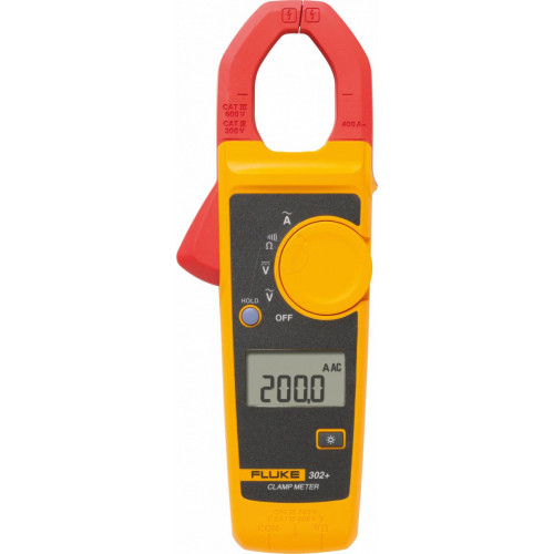 Abrazadera de corriente 302+, digital, AC, hasta 400 A.