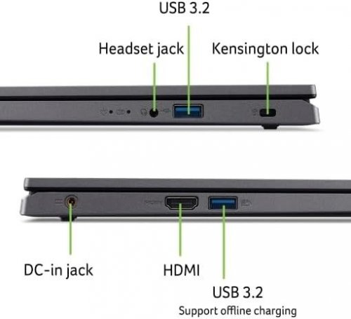 ACER ASPIRE A515-58P i7-1335U Gris - Ordenador Portátil 15.6