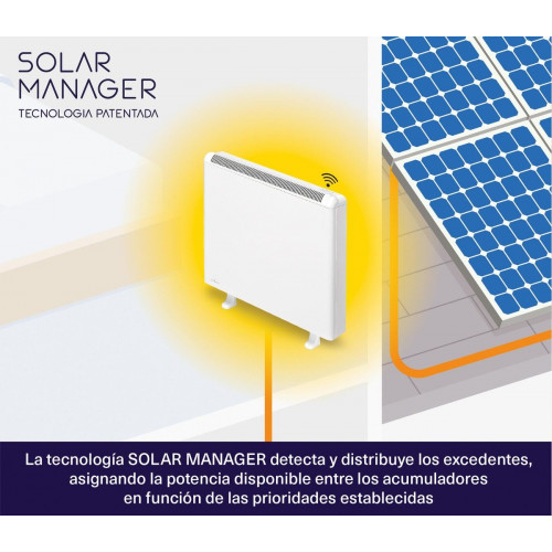 Acumulador de Calor Solar ELNUR GABARRÓN ECO30 SOLAR 1950W Wifi