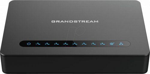 Adaptador de teléfono VoIP, 2 perfiles SIP y 8 puertos FSX