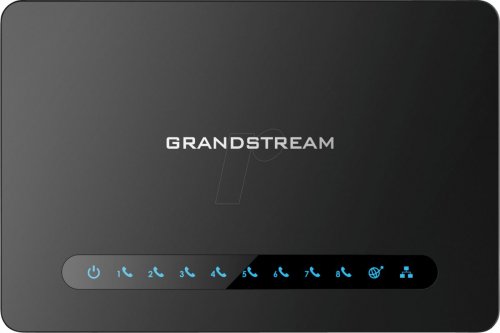 Adaptador de teléfono VoIP, 2 perfiles SIP y 8 puertos FSX