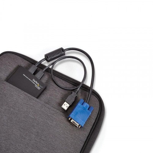 Adaptador KVM USB Crash Cart StarTech NOTECONS01 VGA Multi SOs