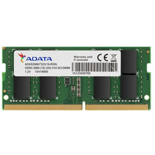 ADATA Premier 16GB SODIMM DDR4-3200 CL22 (AD4S320016G22-SGN)