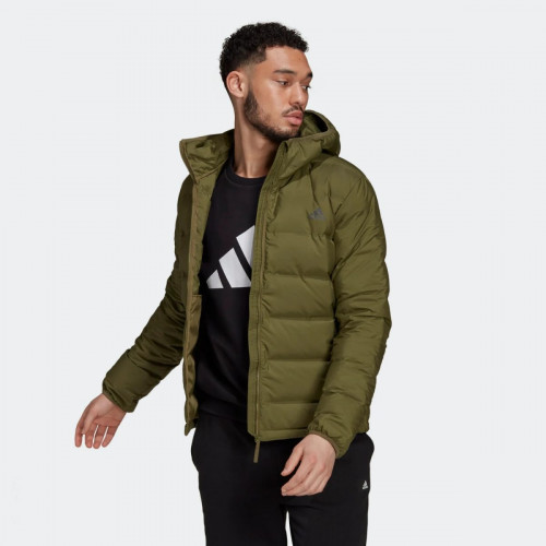 Adidas Helionic Hooded Down Jacket