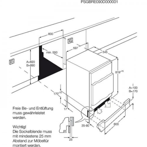 AEG ABB682F1AF Congelador