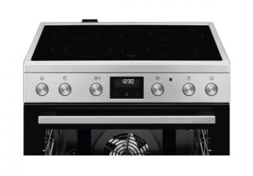 Aeg CCB6642CBM - Cocina Vitrocerámica 85 x 59,6 x 60 Cm 4 Zonas Acero Inoxidable