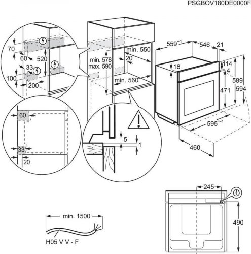 AEG OU5AB21CM Horno
