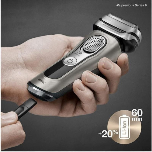 Afeitadora Braun Series 9 81666380 grafito recargable resistente al agua Wet&Dry