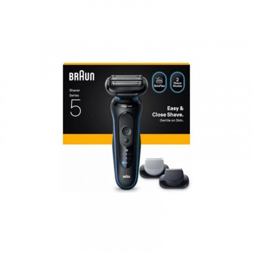 Afeitadora Facial Braun Series 5 52-B1650S Inalámbrica 50min Seco y Mojado 3 Cuchillas Carga Rápida