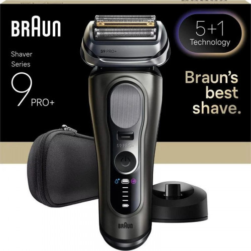Afeitadora Facial Braun Series 9 Pro+ 9615s Inalámbrica 60min Seco y Mojado 6 Láminas Carga Rápida