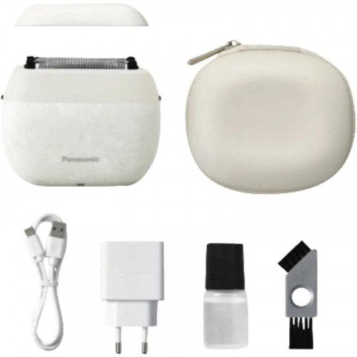 Afeitadora Panasonic ES-PV6B-W803 Blanco Acero Inoxidable USB 5 Cuchillas