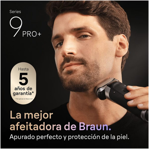 Afeitadora Recargable Braun Series PRO+ 9655CC - 80809357 Gris