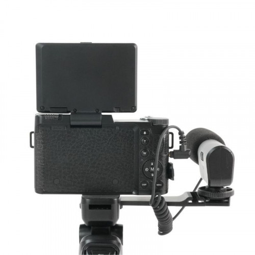 Agfa Photo Kit De Vlogging Cámara VLG-4K/Trípode Powerbank/Control Remoto/Micrófono