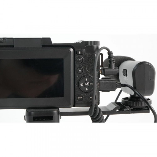 Agfa Photo Kit De Vlogging Cámara VLG-4K/Trípode Powerbank/Control Remoto/Micrófono