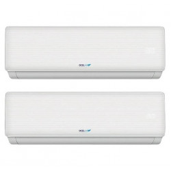 Aire acondicionado Inverter 2x1 (3.500 W, 3.500 W, 22 m², Blanco)