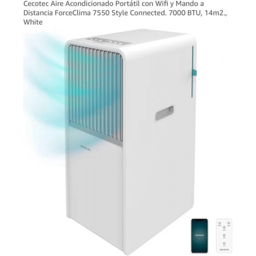Aire acondicionado Portátil Cecotec ForceClima 7550 Style Connected