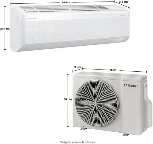 Aire Acondicionado Samsung Btu Tipo Split Windfree cb AI Digital Inverter Blanco