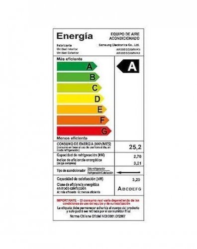 Aire Acondicionado Samsung Split Inverter Wi-Fi 9000 BTU