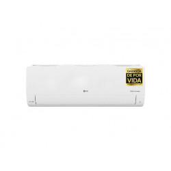 Aire acondicionado Split 1 x 1 - LG PLUSWF09X, 2150 fg/h, Gold Fin™, Tecnología Replace, Wi-Fi, Blanco