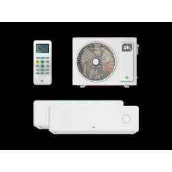 Aire acondicionado Split 2 x 1 ok. OAC 140226 ES set de 2600 fg/h + 3500 fg/h