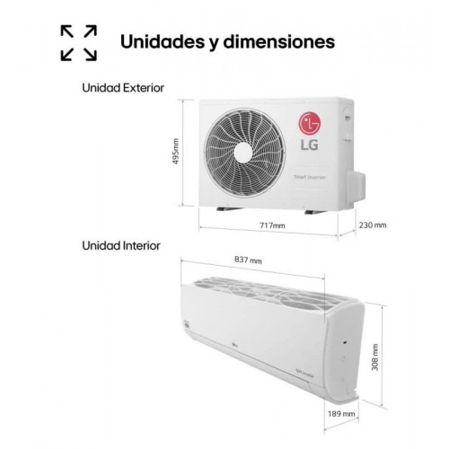 Aire Acondicionado Split LG GC REPLACE12X-SET