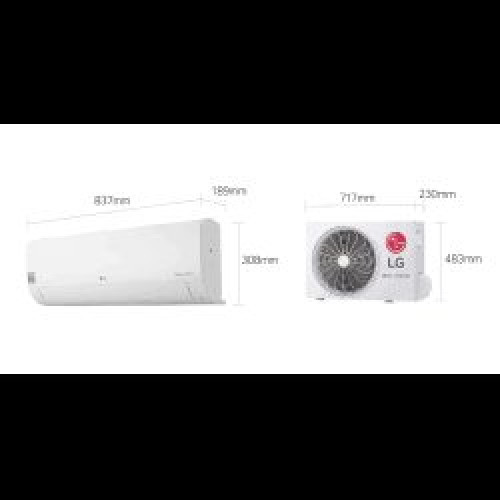Aire Acondicionado Split LG LGSMART12.SET