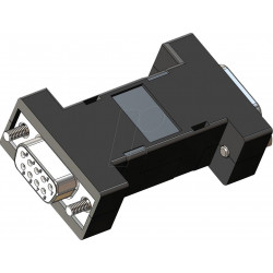 Aislador médico, RS232, 9 pines