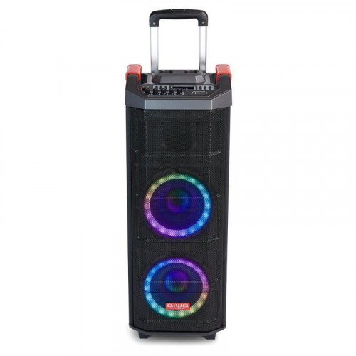 Aiwa KBTUS-608 Altavoz Portátil Bluetooth con Karaoke 600W + 2 Micrófonos