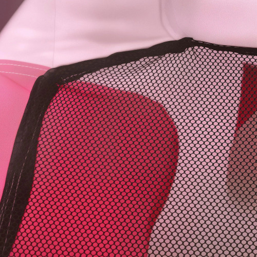 Aiyaplay Castillo Hinchable Para Niños Con Soplador Canasta De Baloncesto Rosa