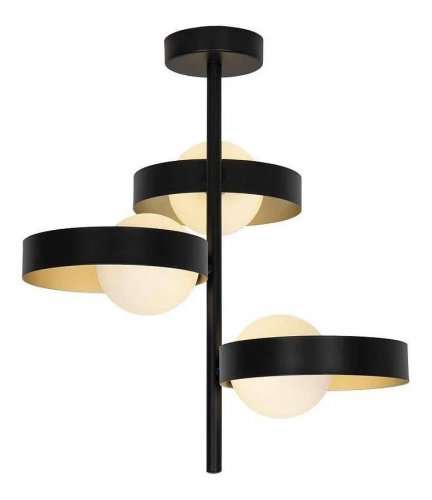 AJP Lampara de Techo Arianna Negro 40cm