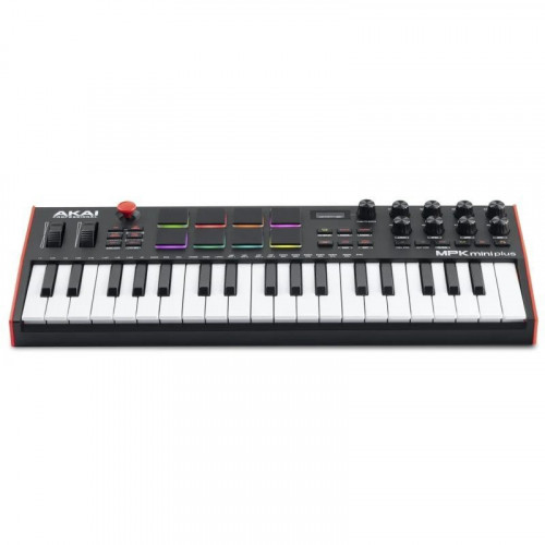 AKAI Professional MPK Mini Plus Controlador de Teclado MIDI USB 37 Teclas Negro