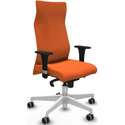 Albacete Xl Sincro Bali Naranja Brazos 1d Base Blanca Ruedas 65mm Engomadas