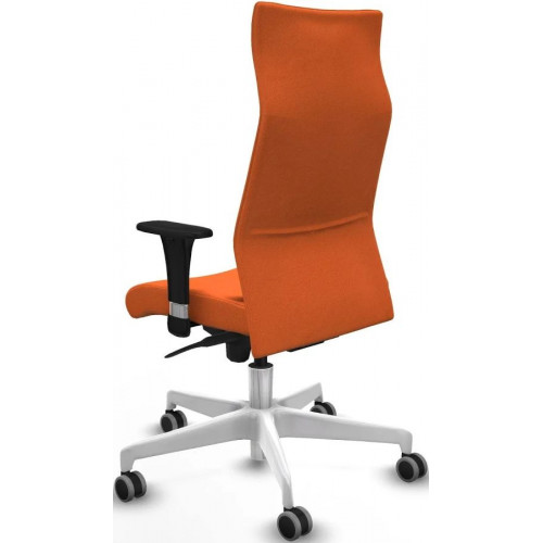 Albacete Xl Sincro Bali Naranja Brazos 1d Base Blanca Ruedas 65mm Engomadas