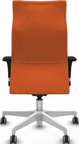 Albacete Xl Sincro Bali Naranja Brazos 1d Base Blanca Ruedas 65mm Engomadas