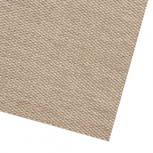 Alfombra exterior/interior pvc SisalTouch 160x230cm tejido plano base antideslizante liso beige
