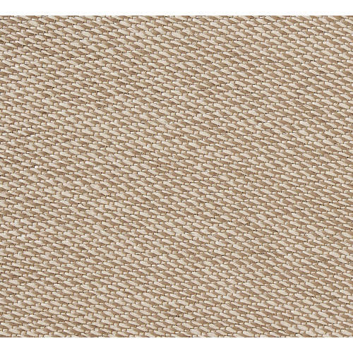 Alfombra exterior/interior pvc SisalTouch 200x290cm tejido plano base antideslizante liso beige