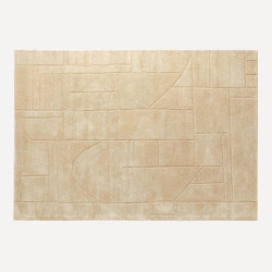Alfombra hecha a mano Gaon Room - EuroVolter Beige