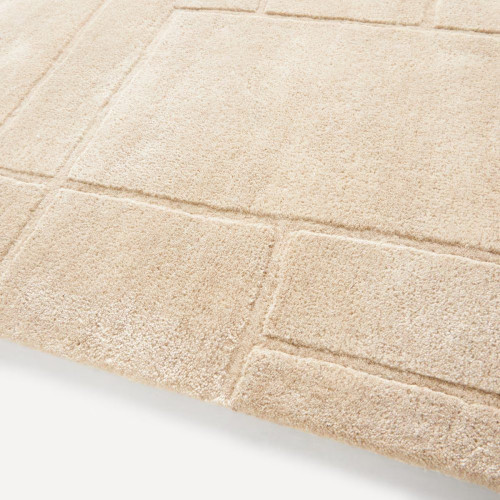 Alfombra hecha a mano Gaon Room - EuroVolter Beige