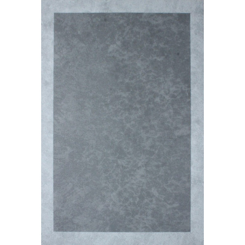 Alfombra pie de cama exterior/interior pvc Teplon 70x120cm tejido plano base antideslizante marco perla / cuarzo