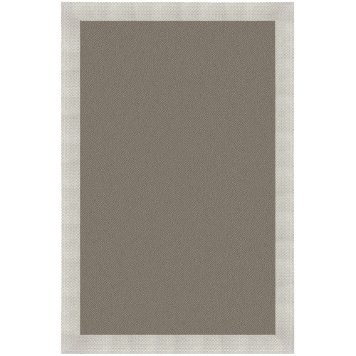 Alfombra pie de cama exterior/interior pvc Teplon 70x120cm tejido plano base antideslizante marco oro / natural