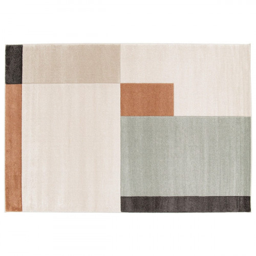 Alfombra polipropileno Milian 160x230cm pelo mediano INSPIRE geométrico multicolor