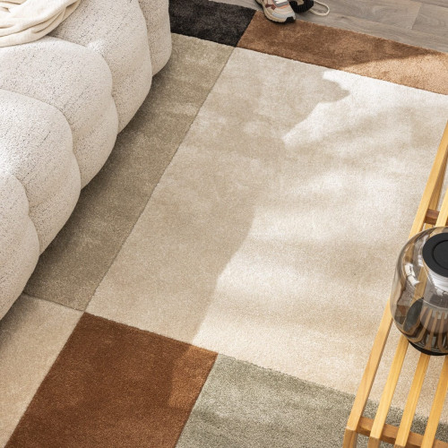 Alfombra polipropileno Milian 160x230cm pelo mediano INSPIRE geométrico multicolor