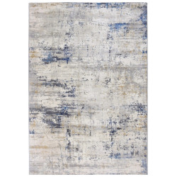 Alfombra polipropileno Pinot 148/004 160x230cm pelo mediano geométrico azul