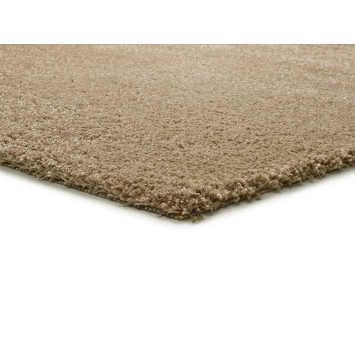 Alfombra polipropileno Shaggy Norge 190x290cm pelo largo liso lino