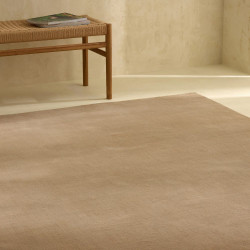 Alfombra tejida Atalanta Beige