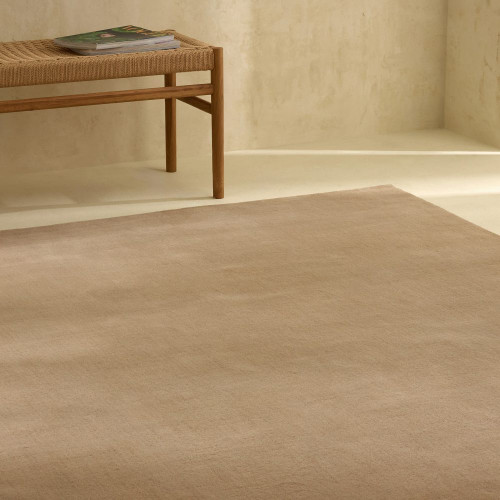 Alfombra tejida Atalanta Beige